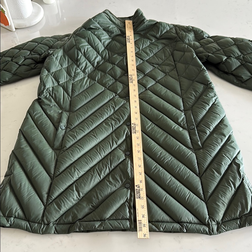 J.Jill Women's Green Quilted Jacket sz XL